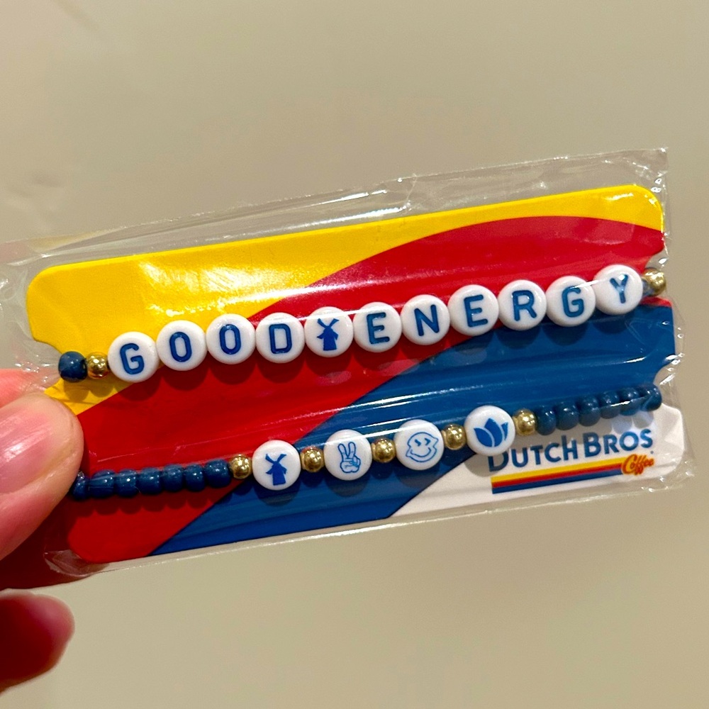 Dutch Bros Good Energy Bracelet Brand New